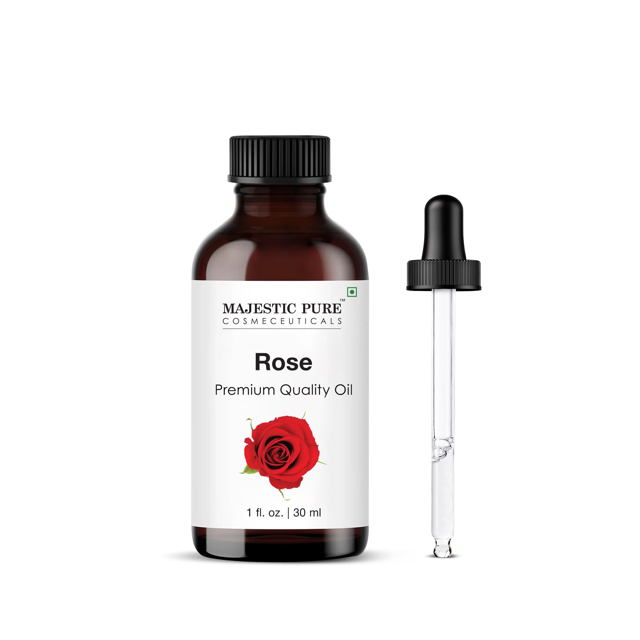 Majestic Pure Essential Oil with Glass Dropper - 100% Pure and Natural - Essential Oils for Diffuser, Aromatherapy, Soap and Candle Making, Lavender Essential Oil, Lavender Oil, 4 Fl Oz