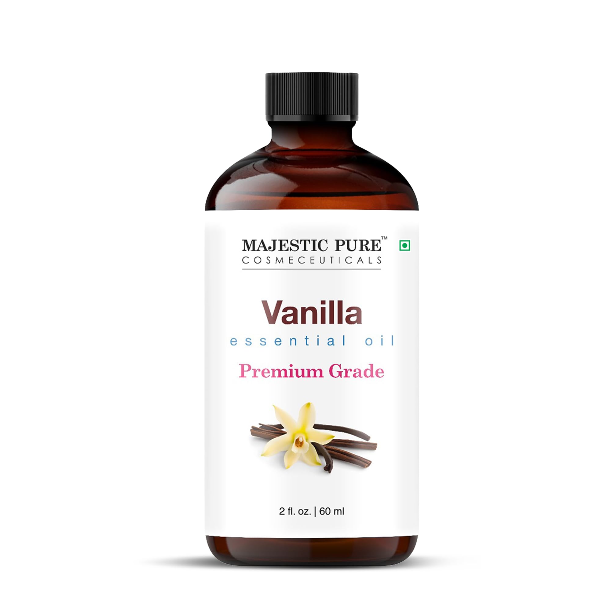 Majestic Pure Essential Oil with Glass Dropper - 100% Pure and Natural - Essential Oils for Diffuser, Aromatherapy, Soap and Candle Making, Lavender Essential Oil, Lavender Oil, 4 Fl Oz