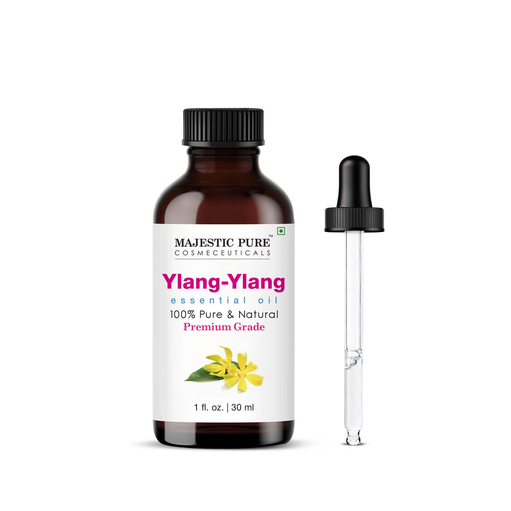 Majestic Pure Essential Oil with Glass Dropper - 100% Pure and Natural - Essential Oils for Diffuser, Aromatherapy, Soap and Candle Making, Lavender Essential Oil, Lavender Oil, 4 Fl Oz
