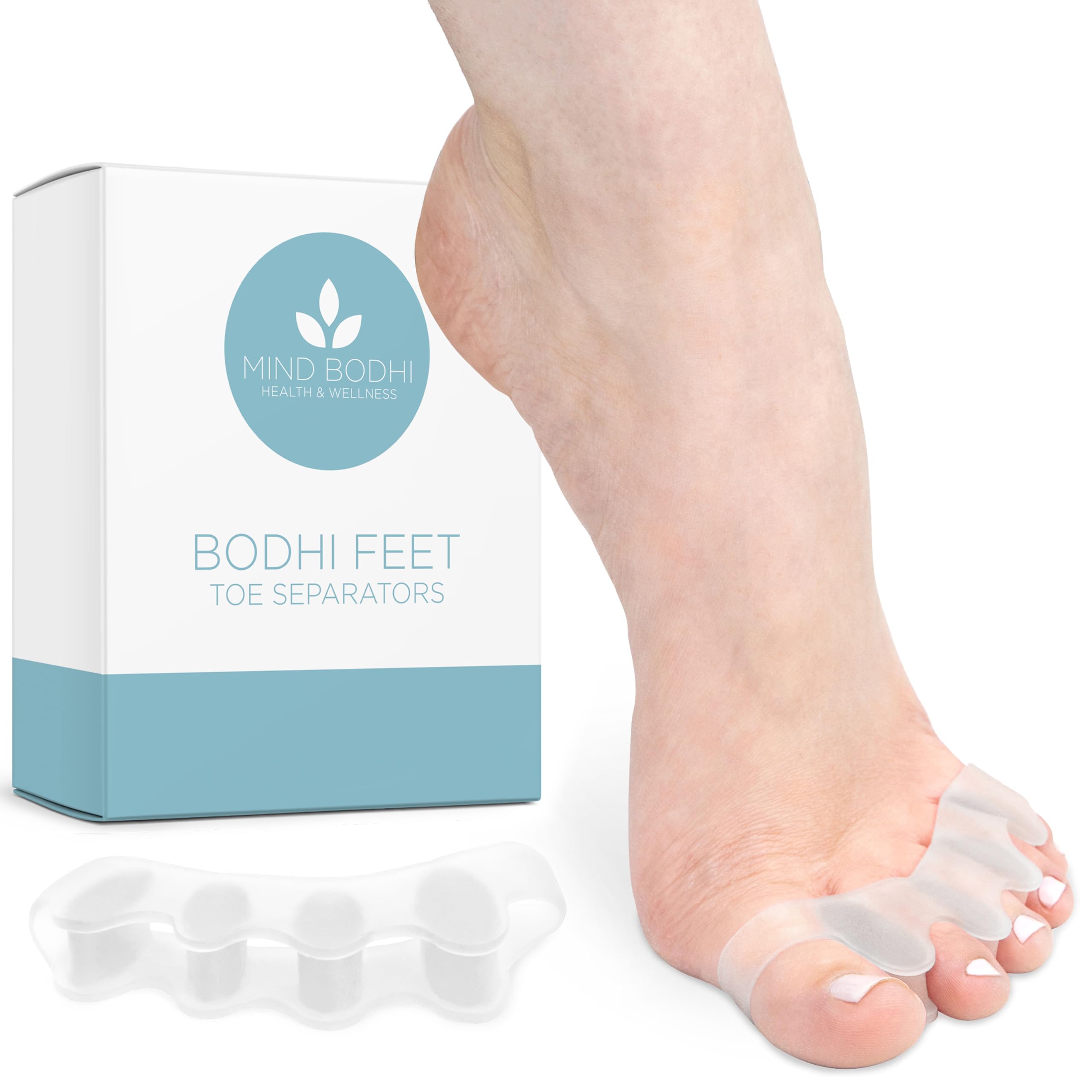 Mind Bodhi Toe Separators/Toe Spacers - For Men and Women - Regular Size – Blue