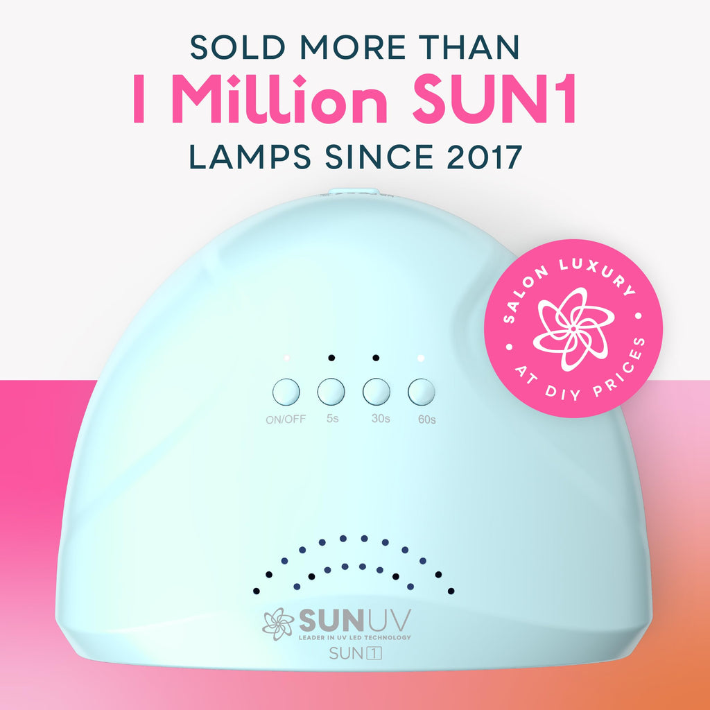 SUNUV UV LED Nail Lamp, Gel Light for Nail Polish UV Dryer with 3 Timers SUNone White