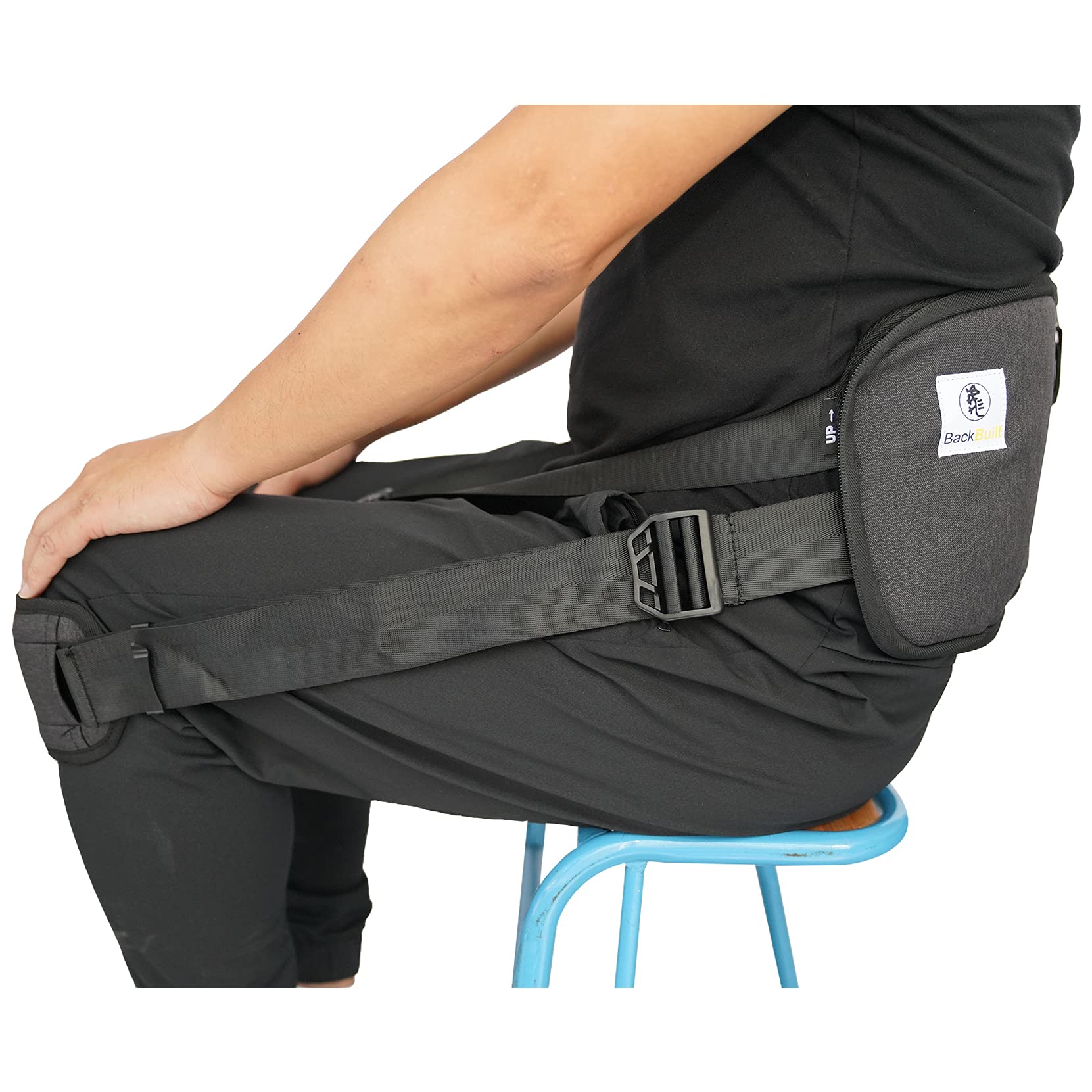 Melo Back Support Belt – Posture Corrector & Sciatica Relief for Office, Home & Outdoors