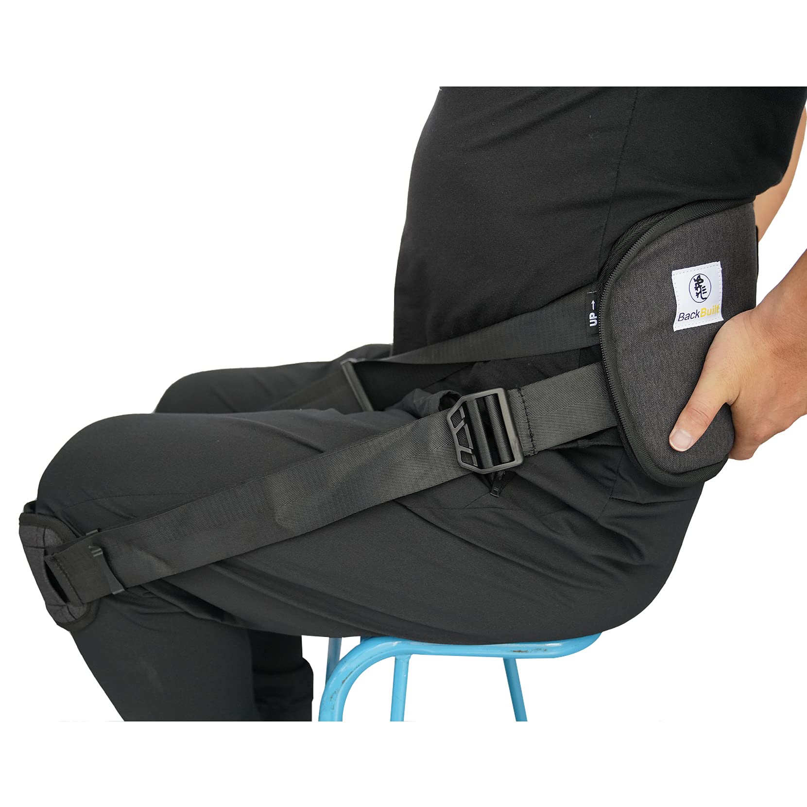Melo Back Support Belt – Posture Corrector & Sciatica Relief for Office, Home & Outdoors